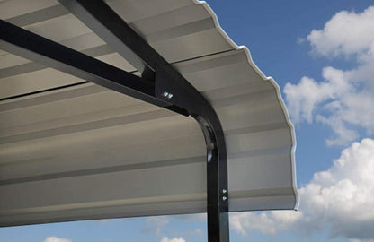 Arrow Carport, 14 ft. x 29 ft. x 14ft. Eggshell 14′ x 29′ x 14′