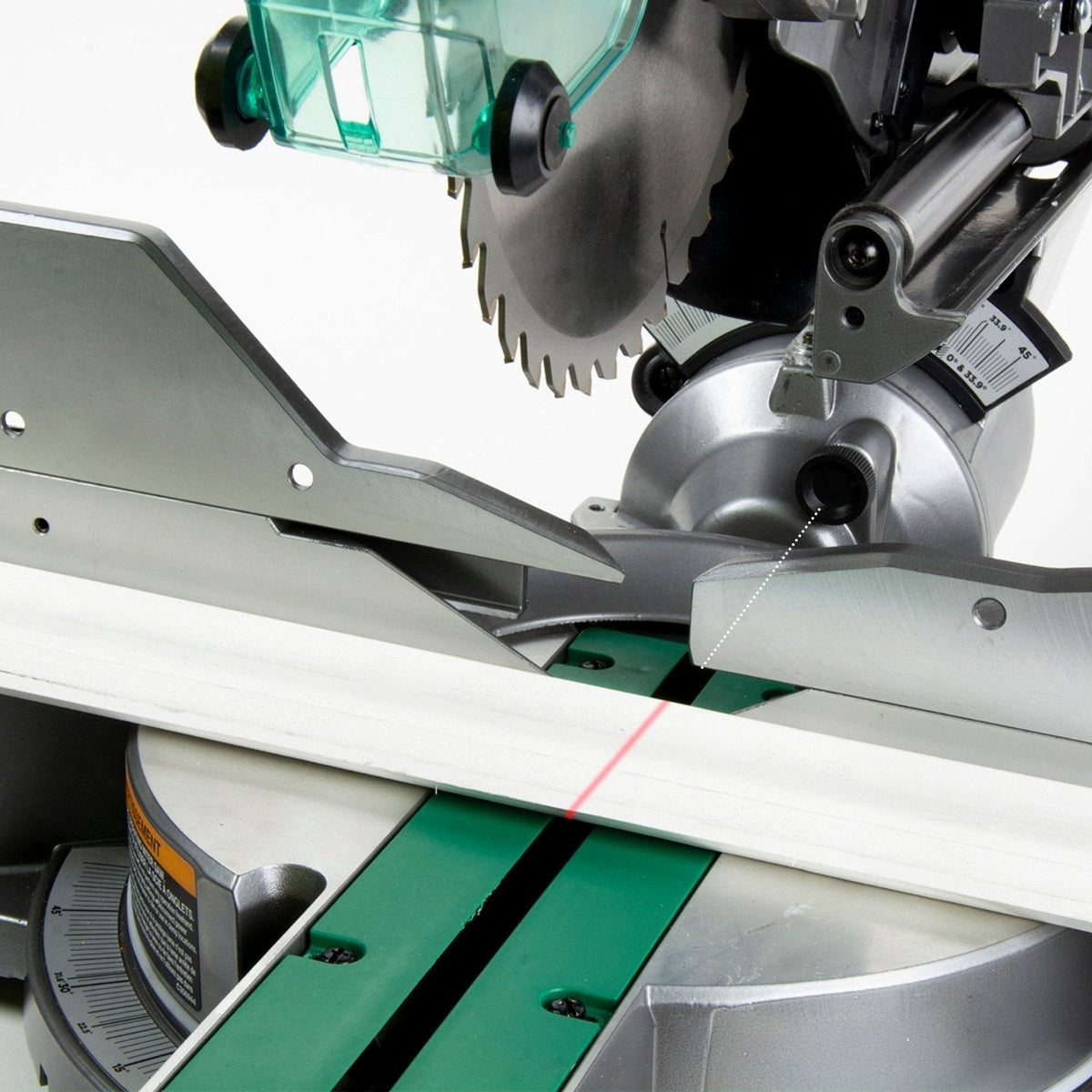 Metabo HPT MultiVolt 36V Sliding Miter Saw 10-Inch Blade C3610DRAQAM